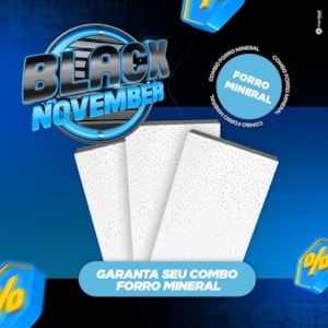 Combo Black Friday - Sistema Forro Mineral Ecomin 100m²