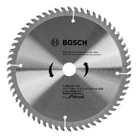 Disco de Serra Circular Eco para Madeira ø184 mm x Furo 20mm - 60 Dentes Bosch