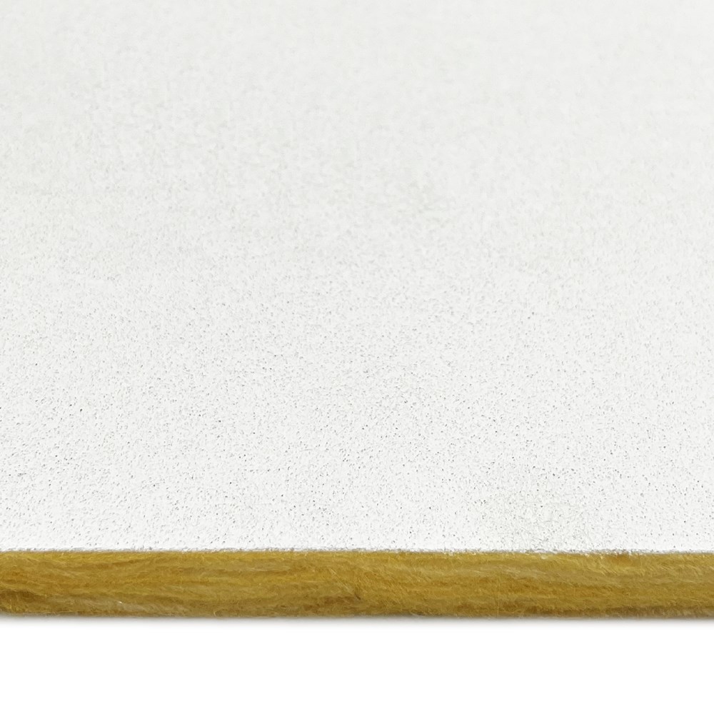 Forro Lã de Vidro Ecophon Advantage 60 Lay-in 15 x 625 x 625 mm Branco - 40 Placas