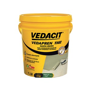 Manta Líquida Vedapren Fast Concreto Vedacit 5kg
