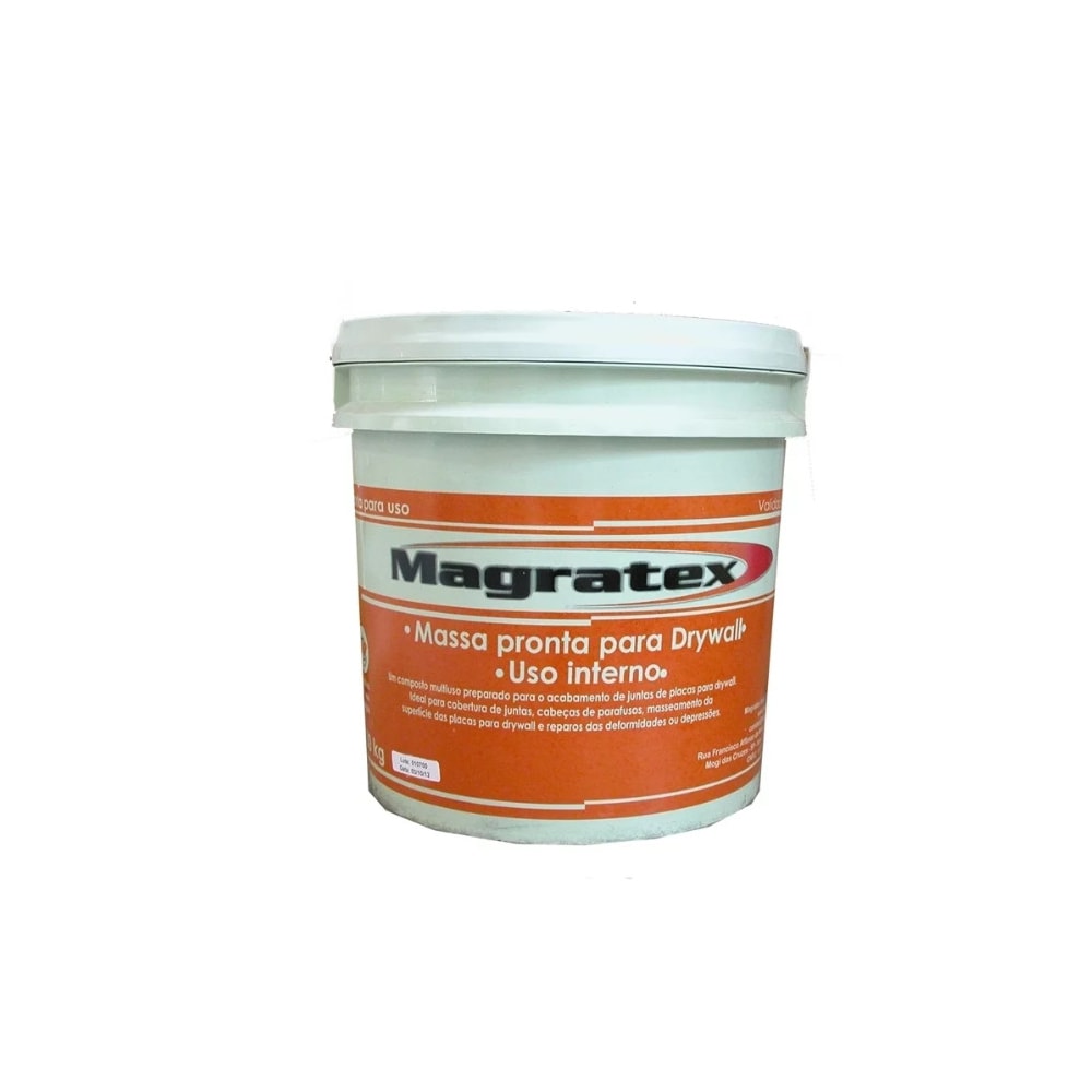 Massa Pronta Magratex 30kg Artesana