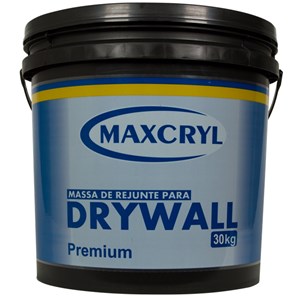 Massa Pronta para Acabamento em Drywall 30Kg Maxcryl