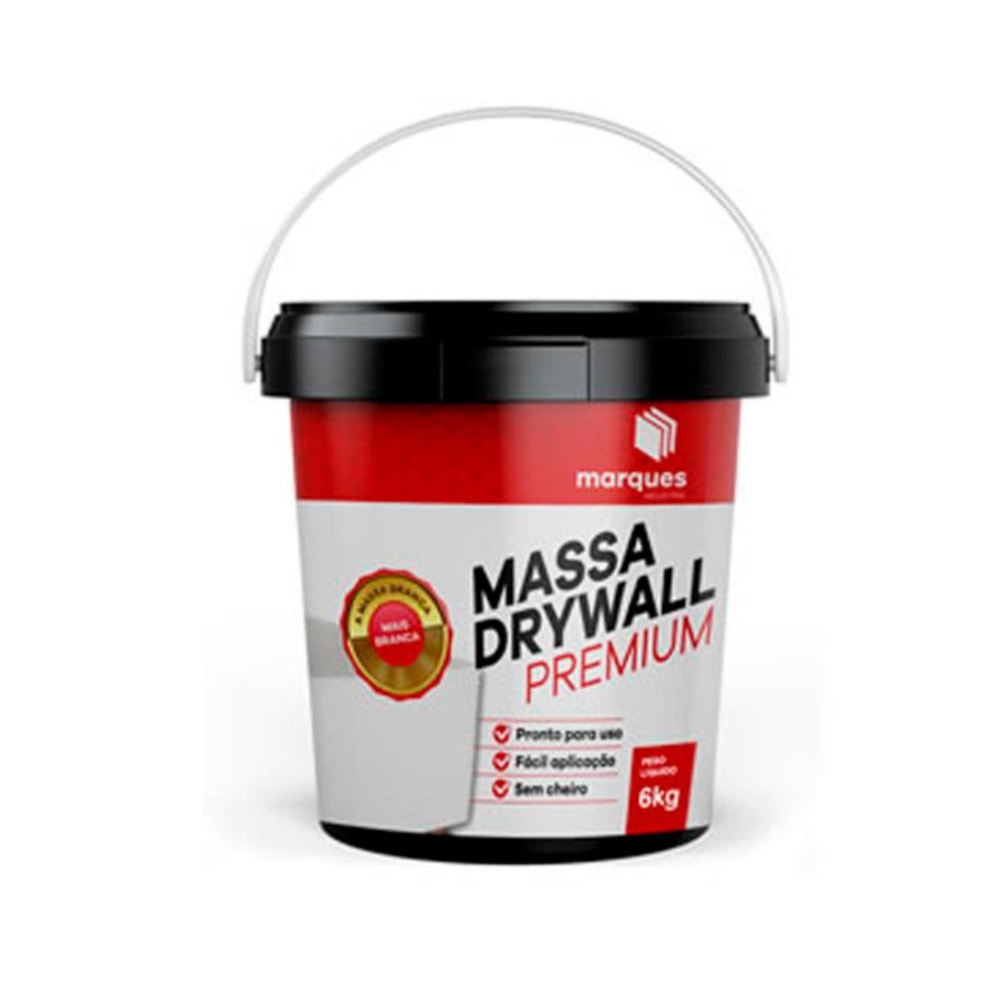 Massa Pronta Para Drywall Marques 6Kg