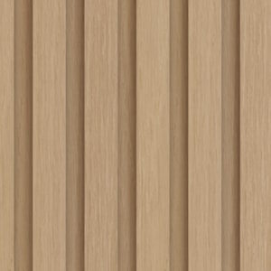 Painel Ripado Eucatex RU Freijó Brasil 55x2700x12mm - 6 peças