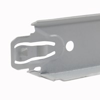 Perfil Aço T Clicado Roll-For2 24 x 625 mm Cor Branco