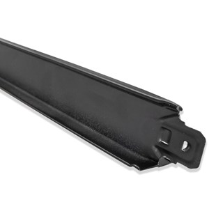Perfil Aço T Clicado Roll-For2 24 x 625 mm Cor Preto