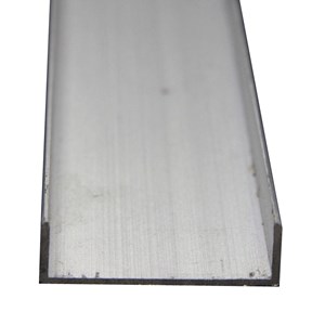 Perfil Divisória Alumínio Socon Liso SL 833 mm Alu Fosco