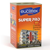 Tinta Acrílica Super Pro Exterior e Interior Cor Branco 18L Eucatex